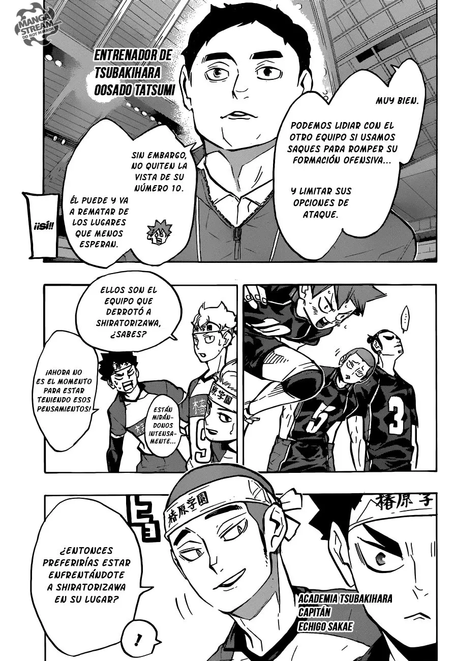 Haikyu!! capítulo 233, página 8