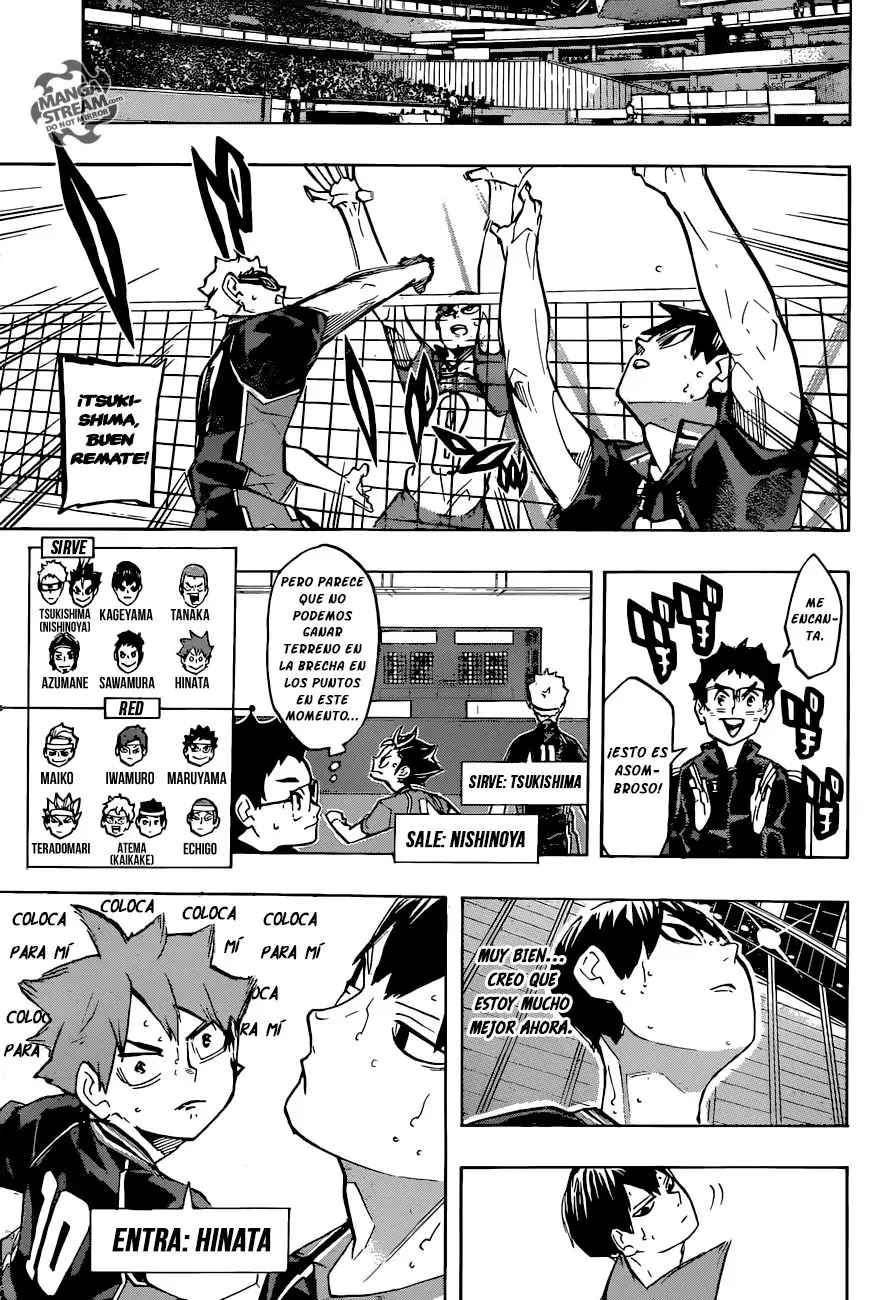 Haikyu!! capítulo 234, página 15