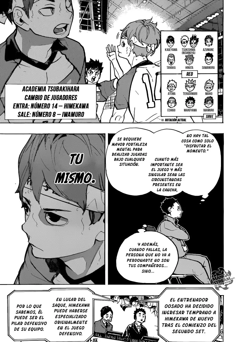 Haikyu!! capítulo 239, página 14