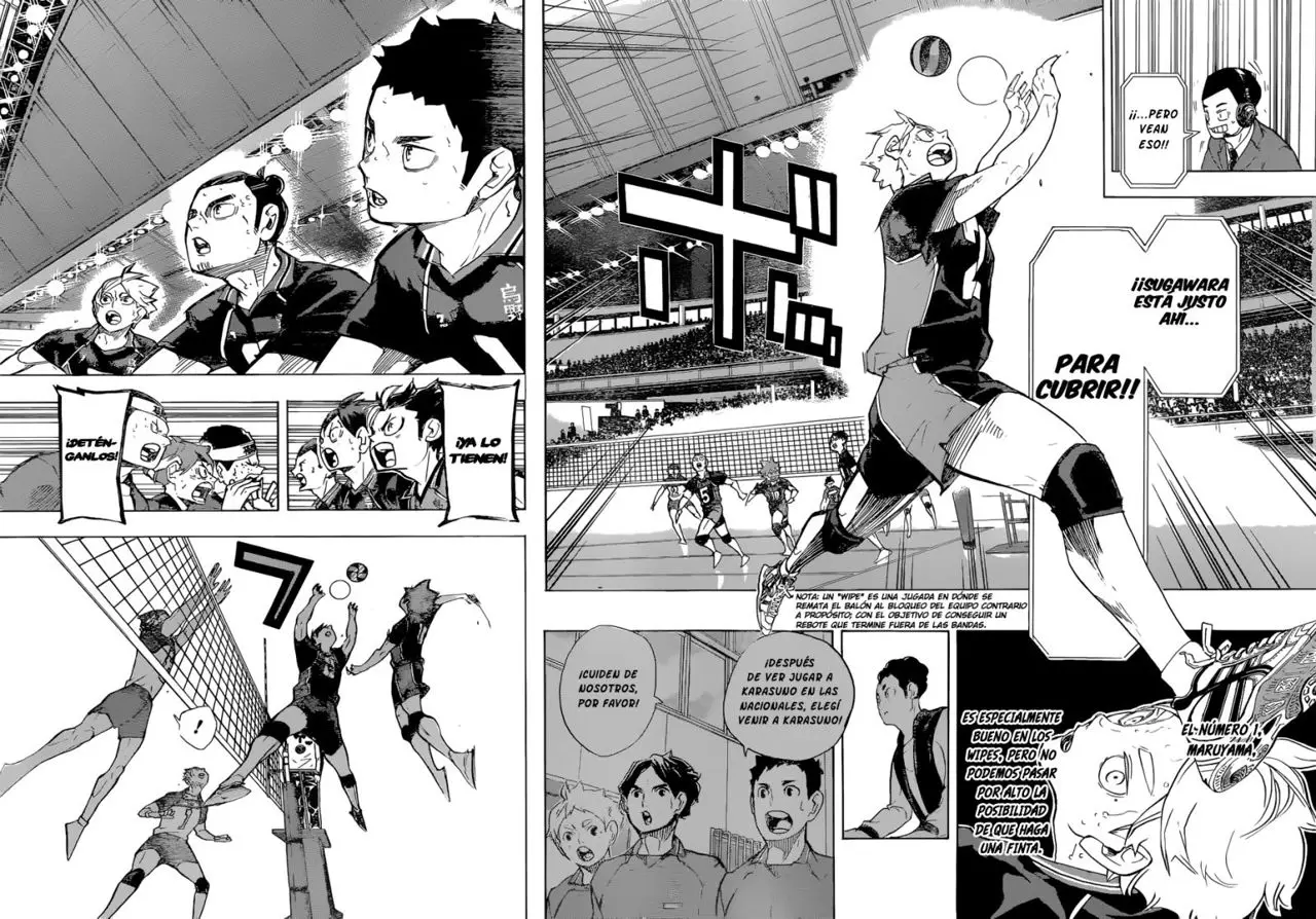 Haikyu!! capítulo 242, página 13