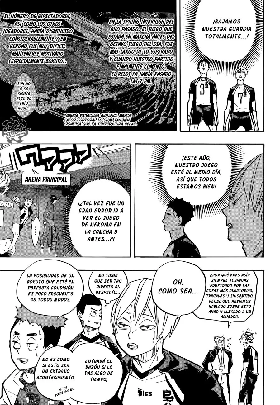 Haikyu!! capítulo 244, página 6