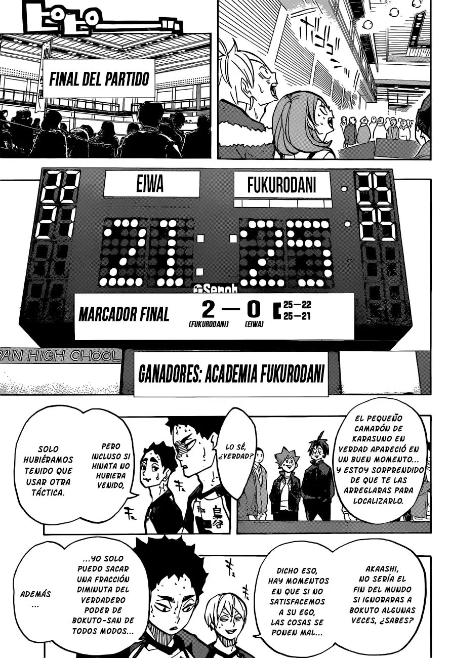 Haikyu!! capítulo 244, página 18