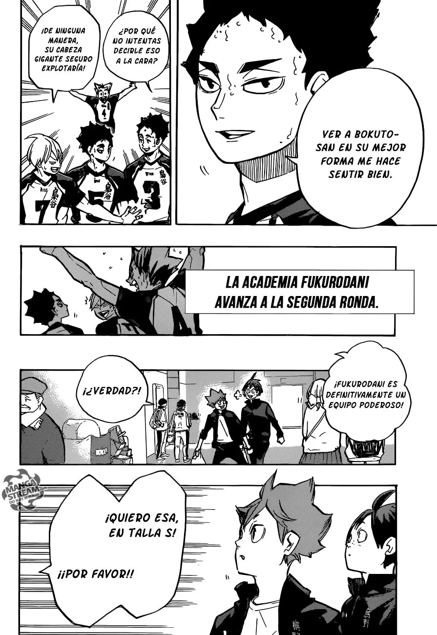 Haikyu!! capítulo 244, página 19