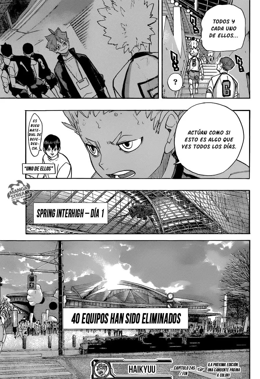 Haikyu!! capítulo 245, página 19