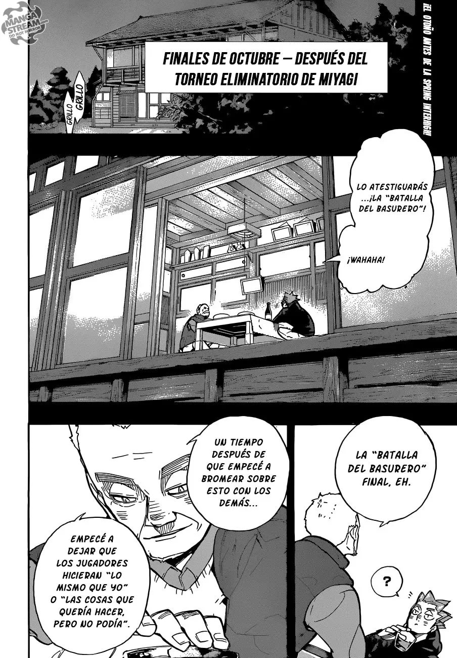 Haikyu!! capítulo 247, página 3