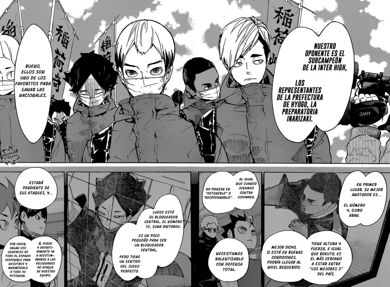 Haikyu!! capítulo 247, página 8