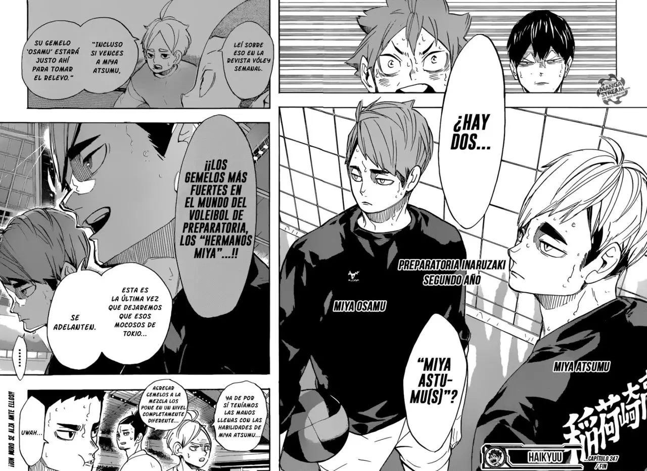 Haikyu!! capítulo 247, página 17