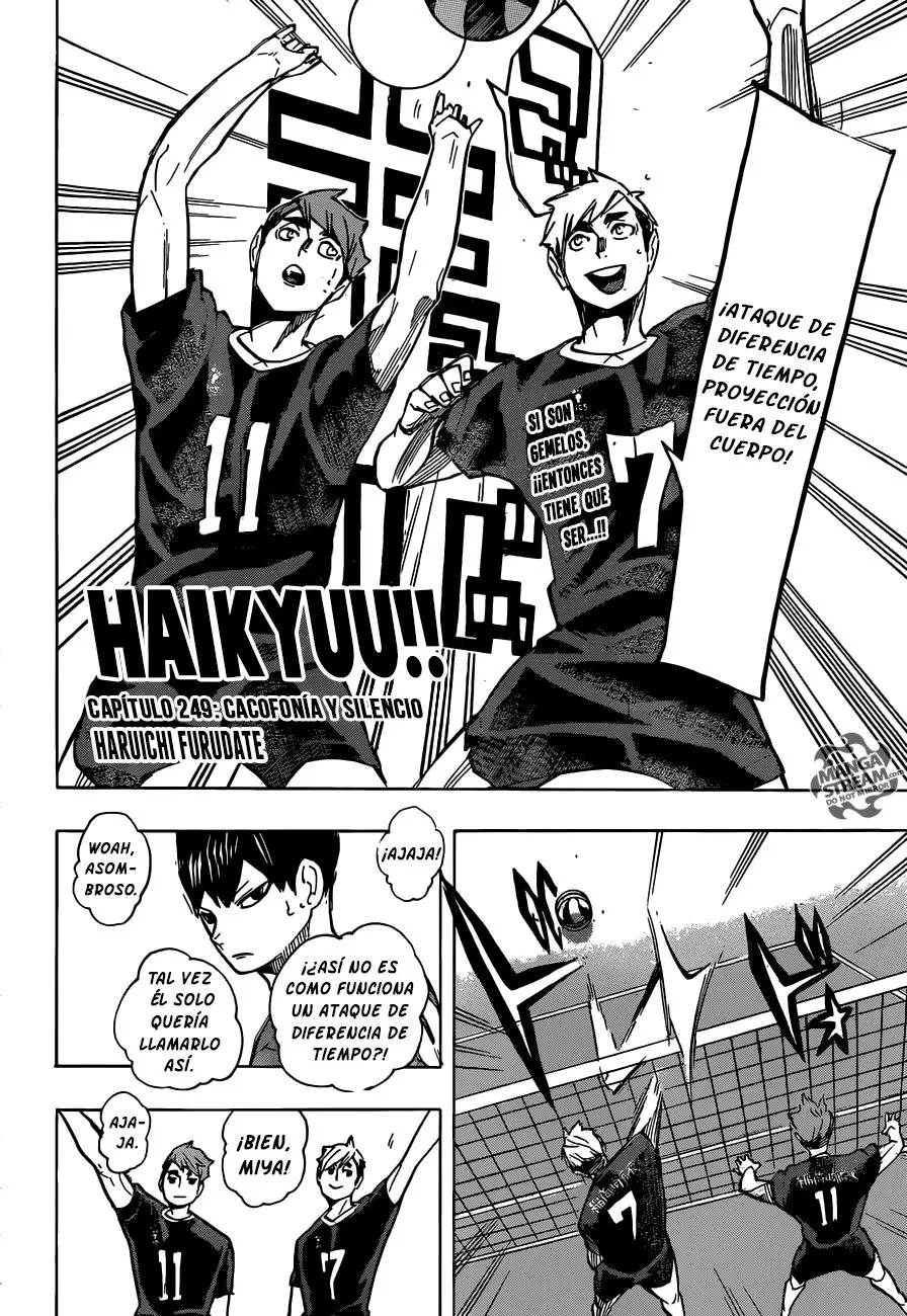 Haikyu!! capítulo 249, página 3