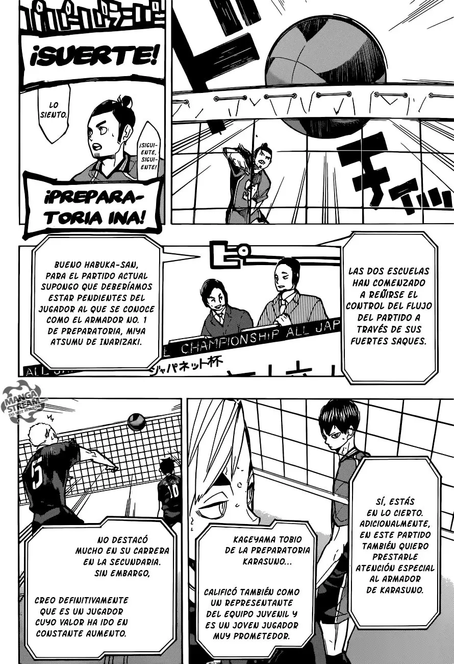 Haikyu!! capítulo 249, página 16
