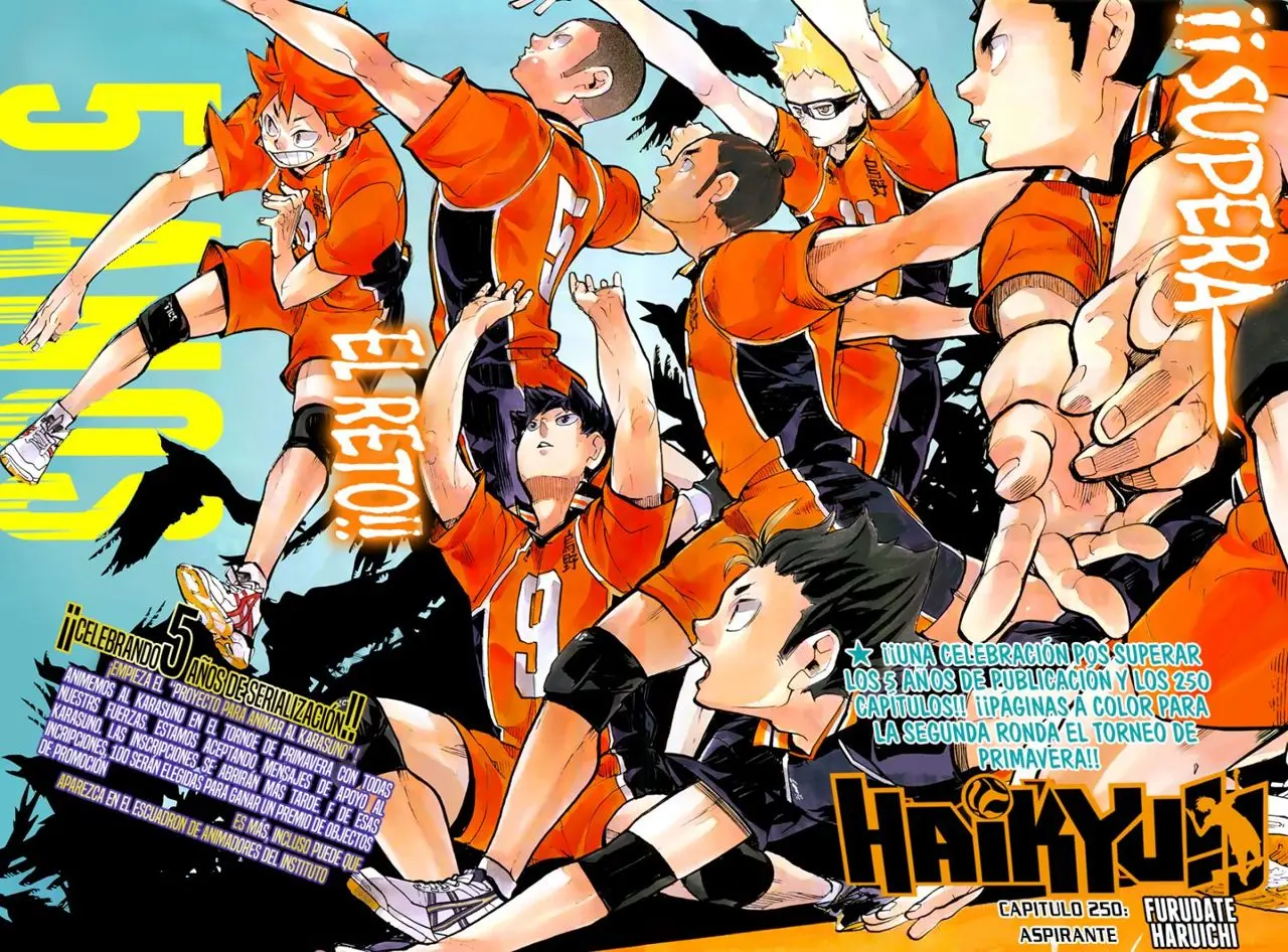 Haikyu!! capítulo 250, página 4