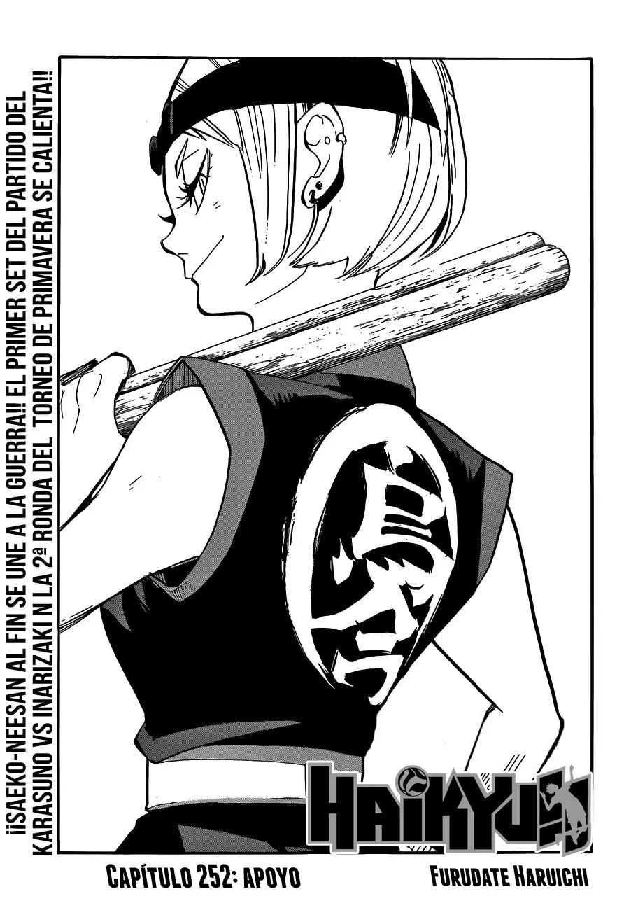 Haikyu!! capítulo 252, página 2
