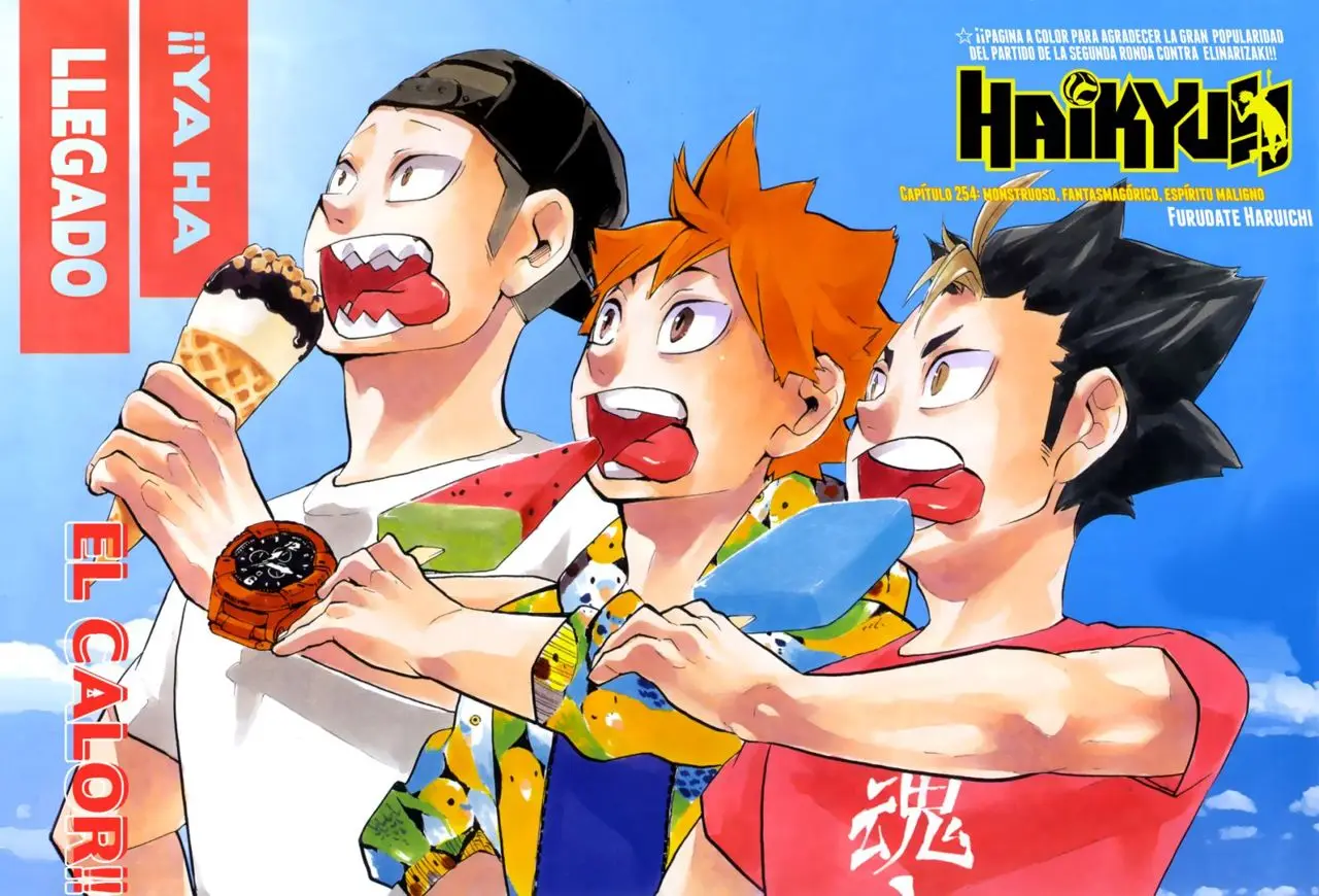 Haikyu!! capítulo 254, página 2