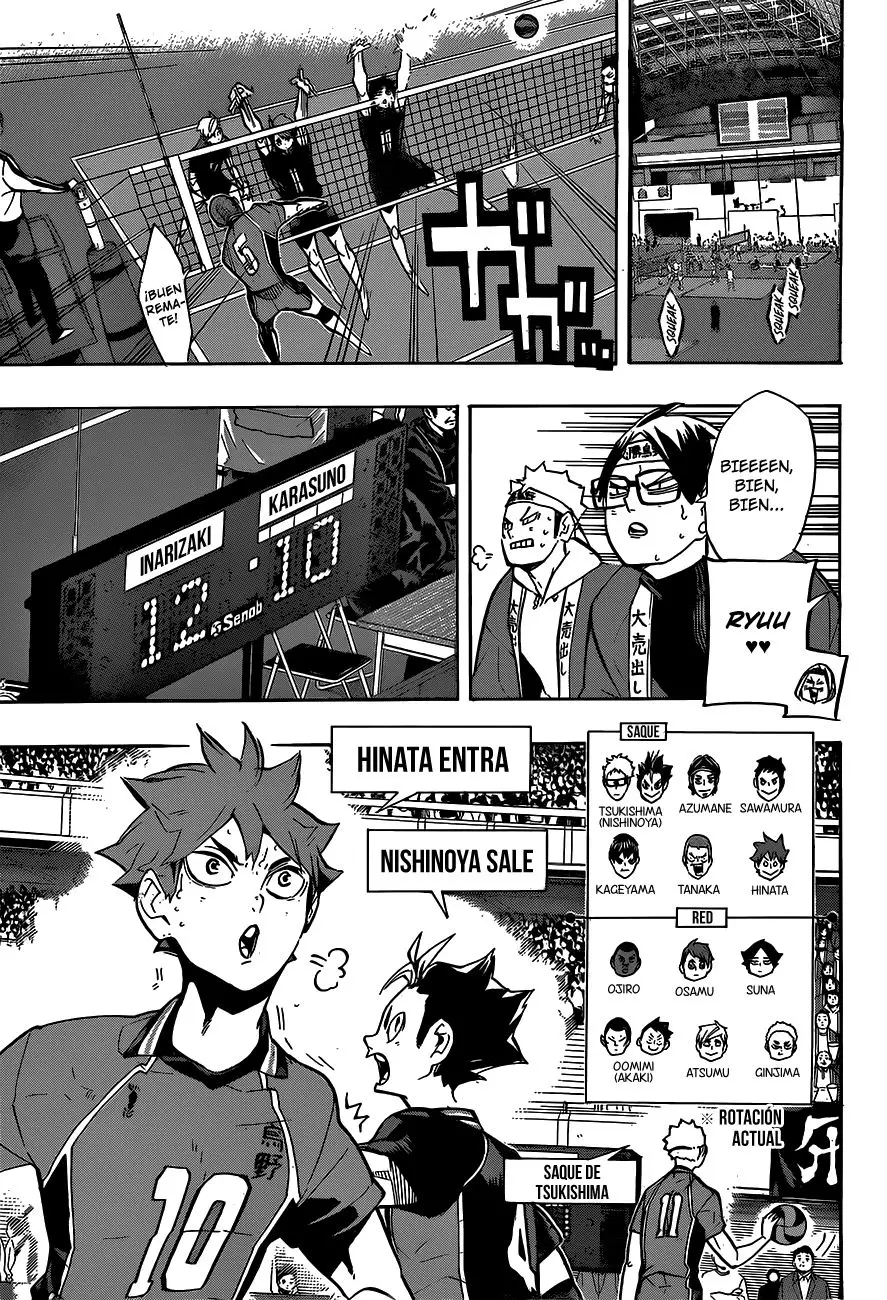 Haikyu!! capítulo 254, página 15