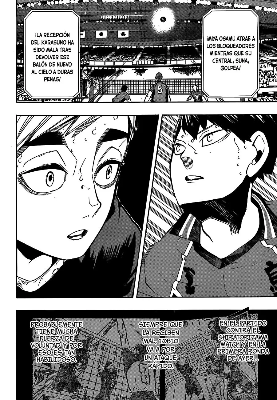 Haikyu!! capítulo 254, página 18