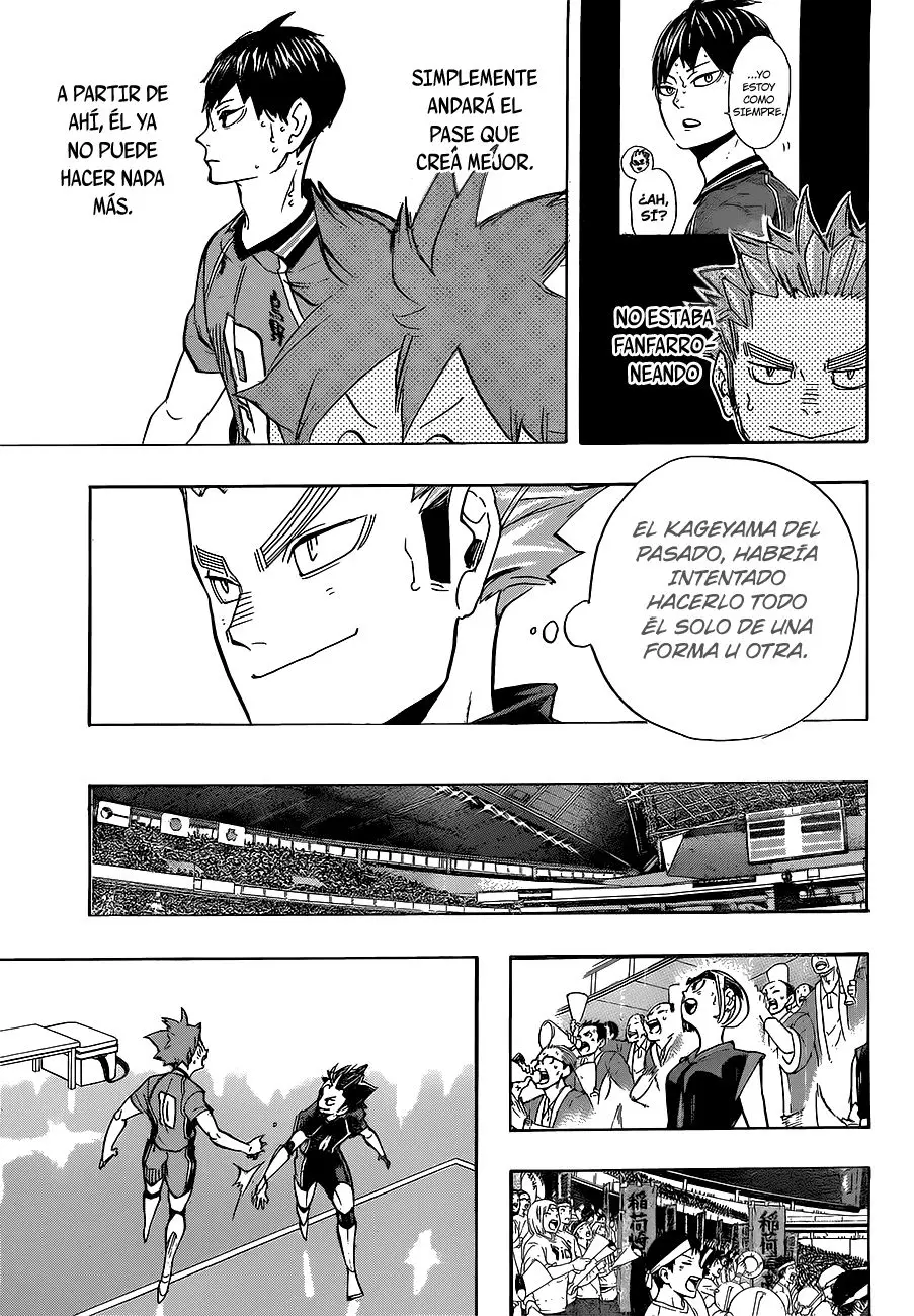 Haikyu!! capítulo 255, página 14