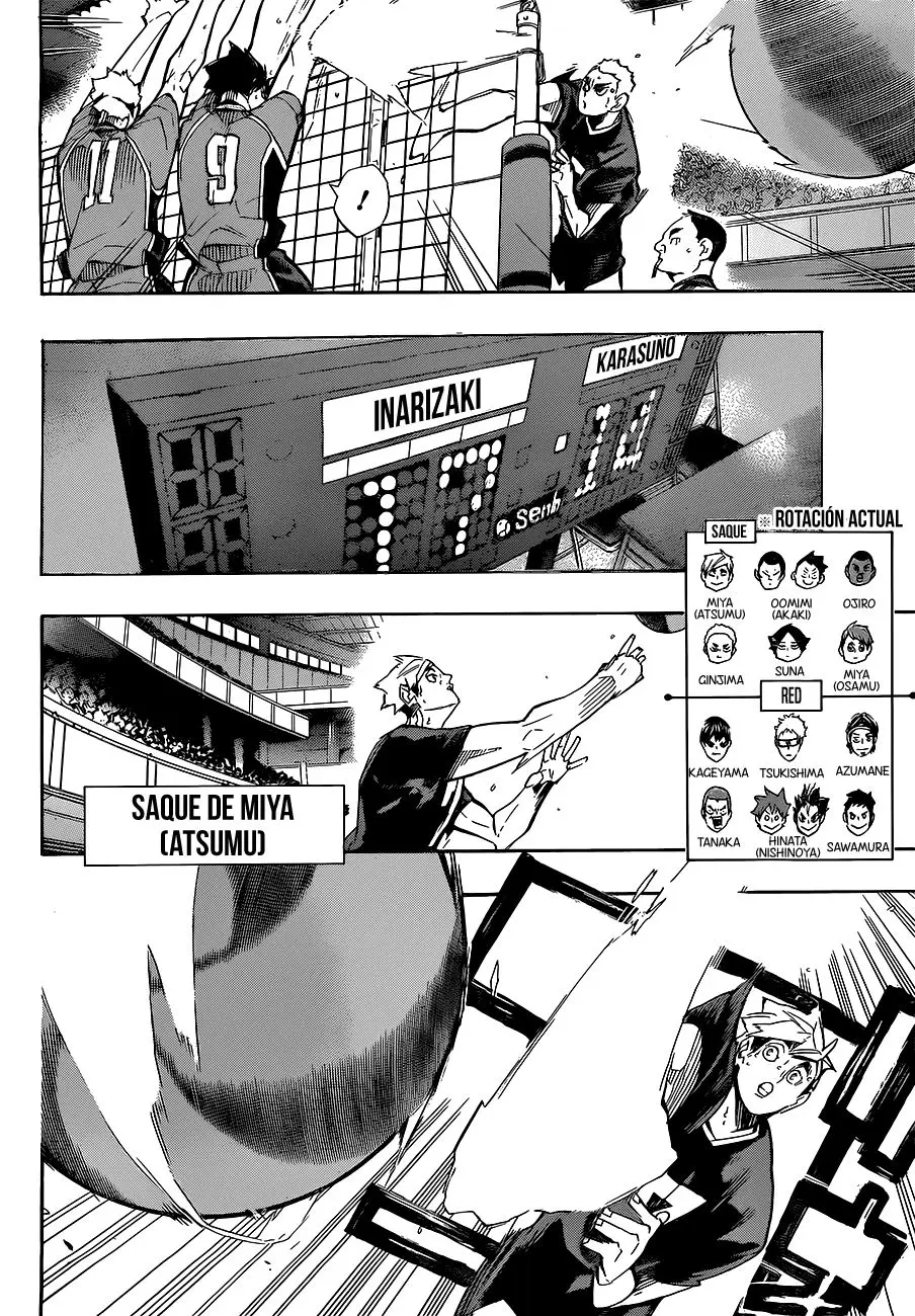 Haikyu!! capítulo 255, página 15