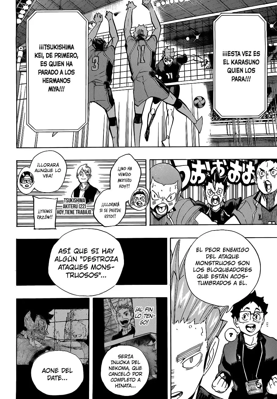 Haikyu!! capítulo 255, página 18