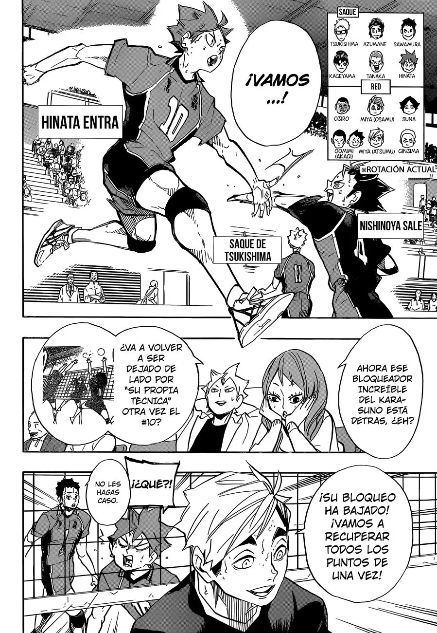 Haikyu!! capítulo 256, página 18