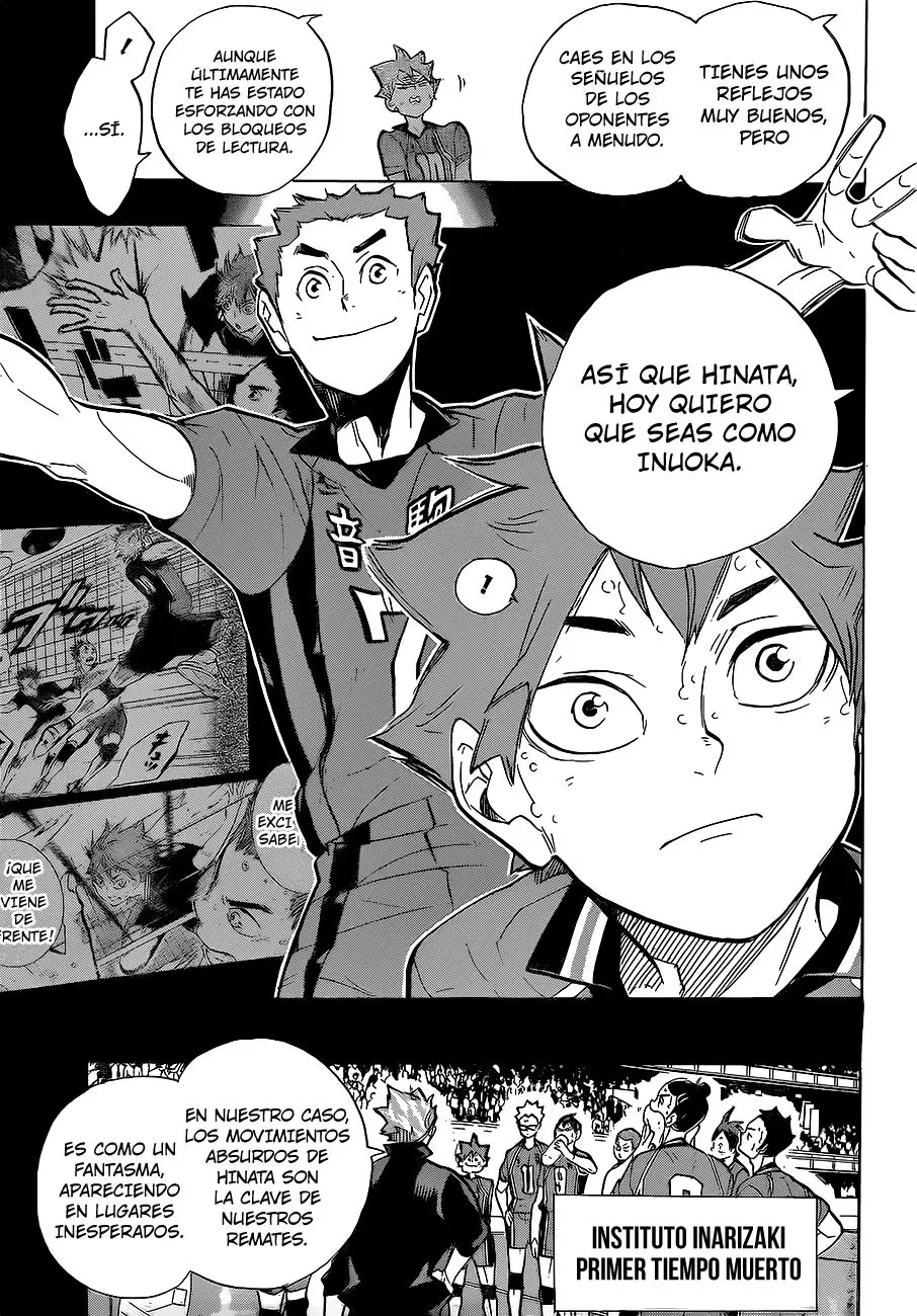 Haikyu!! capítulo 257, página 6