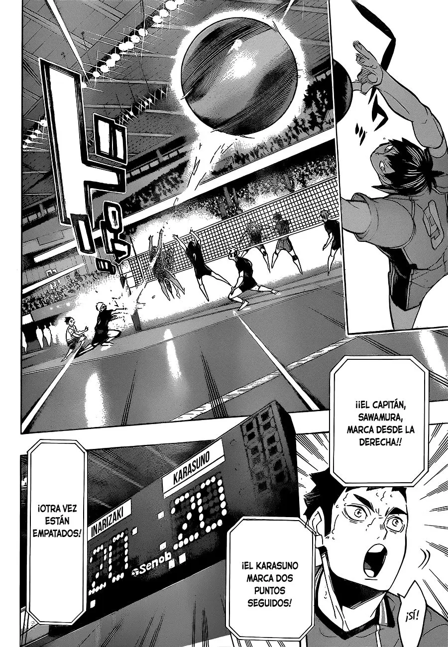 Haikyu!! capítulo 258, página 18