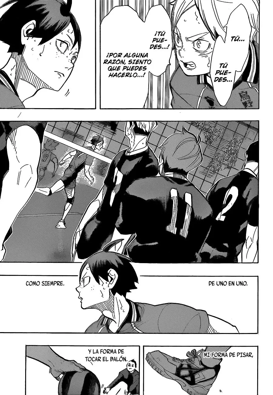 Haikyu!! capítulo 259, página 18