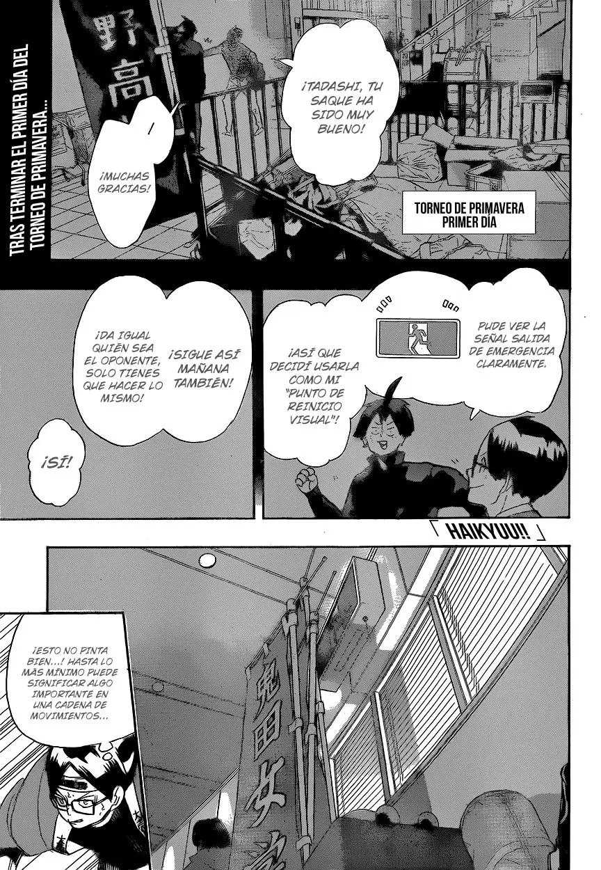 Haikyu!! capítulo 260, página 2