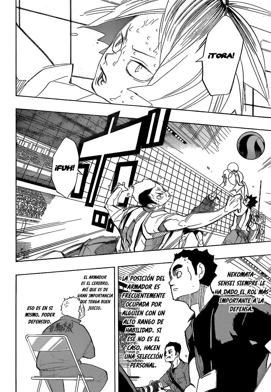 Haikyu!! capítulo 266, página 16