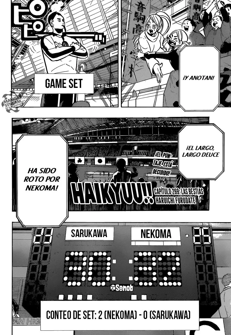 Haikyu!! capítulo 269, página 3
