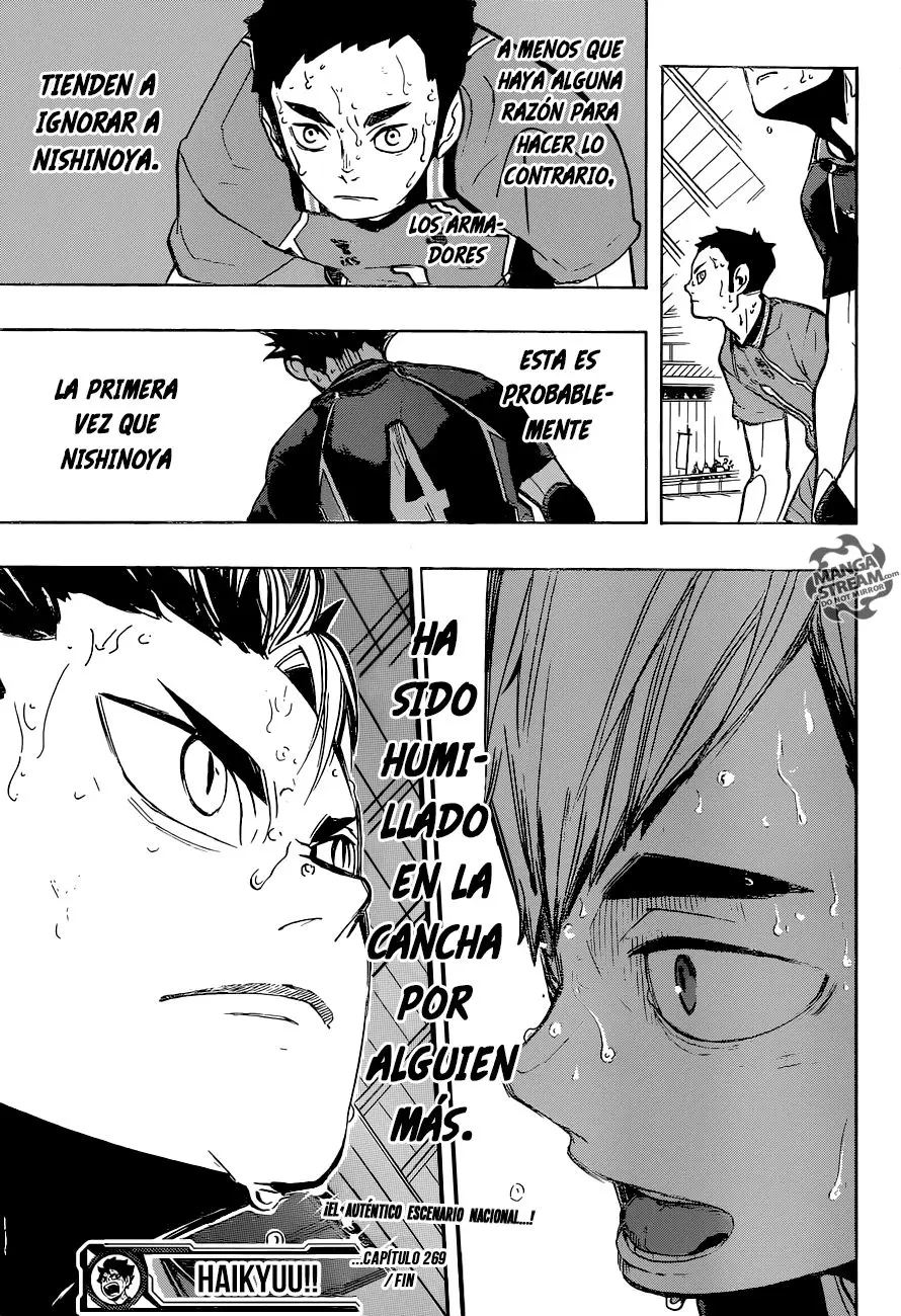 Haikyu!! capítulo 269, página 20