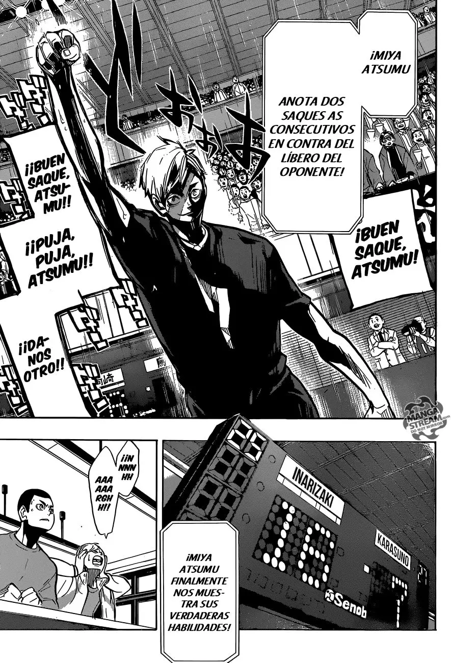 Haikyu!! capítulo 270, página 8