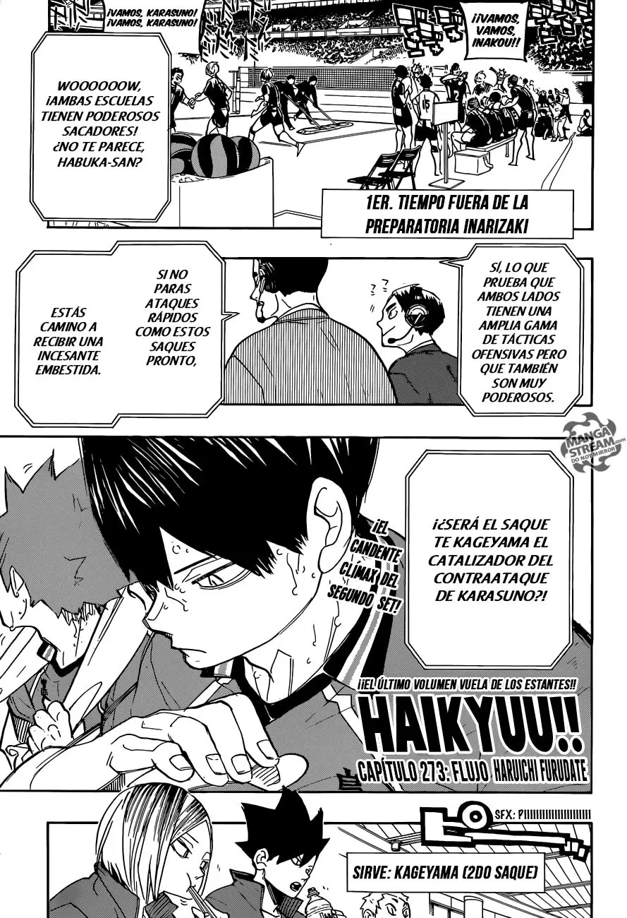 Haikyu!! capítulo 273, página 2