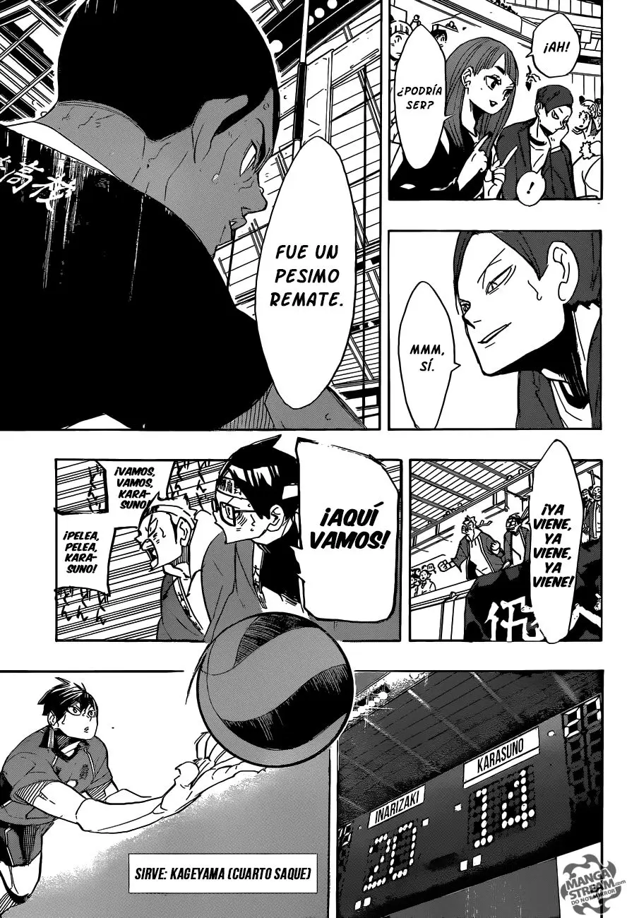 Haikyu!! capítulo 273, página 8