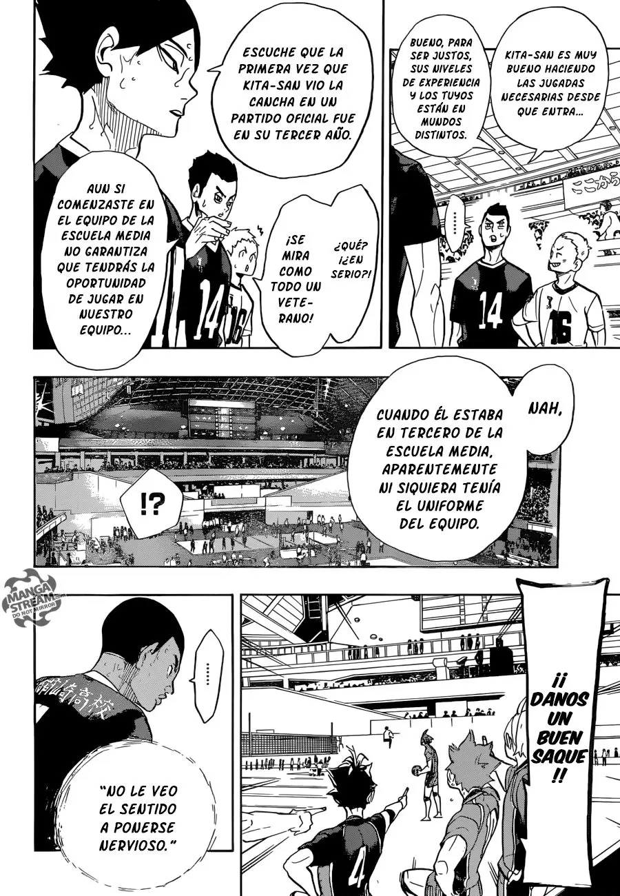Haikyu!! capítulo 274, página 8