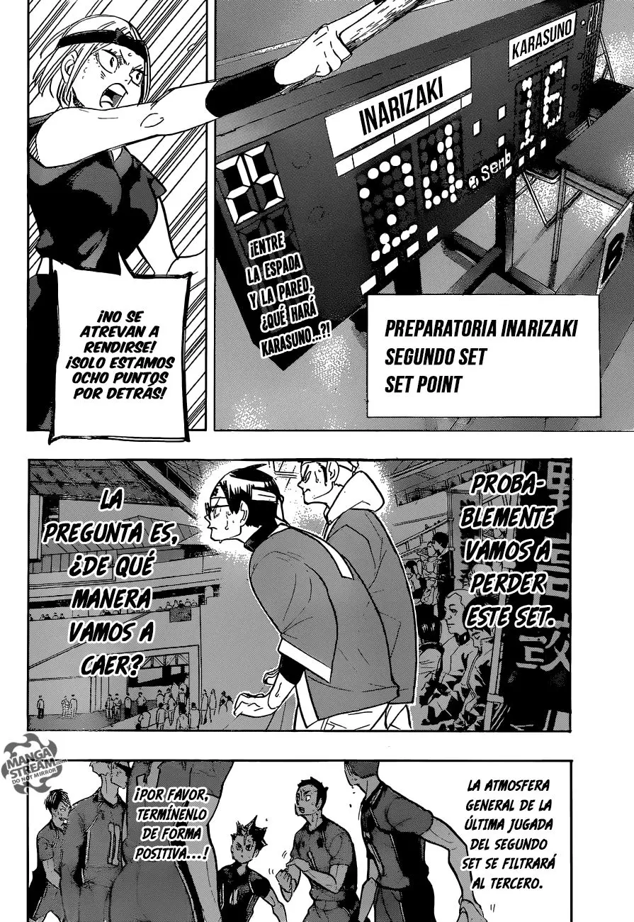 Haikyu!! capítulo 275, página 3