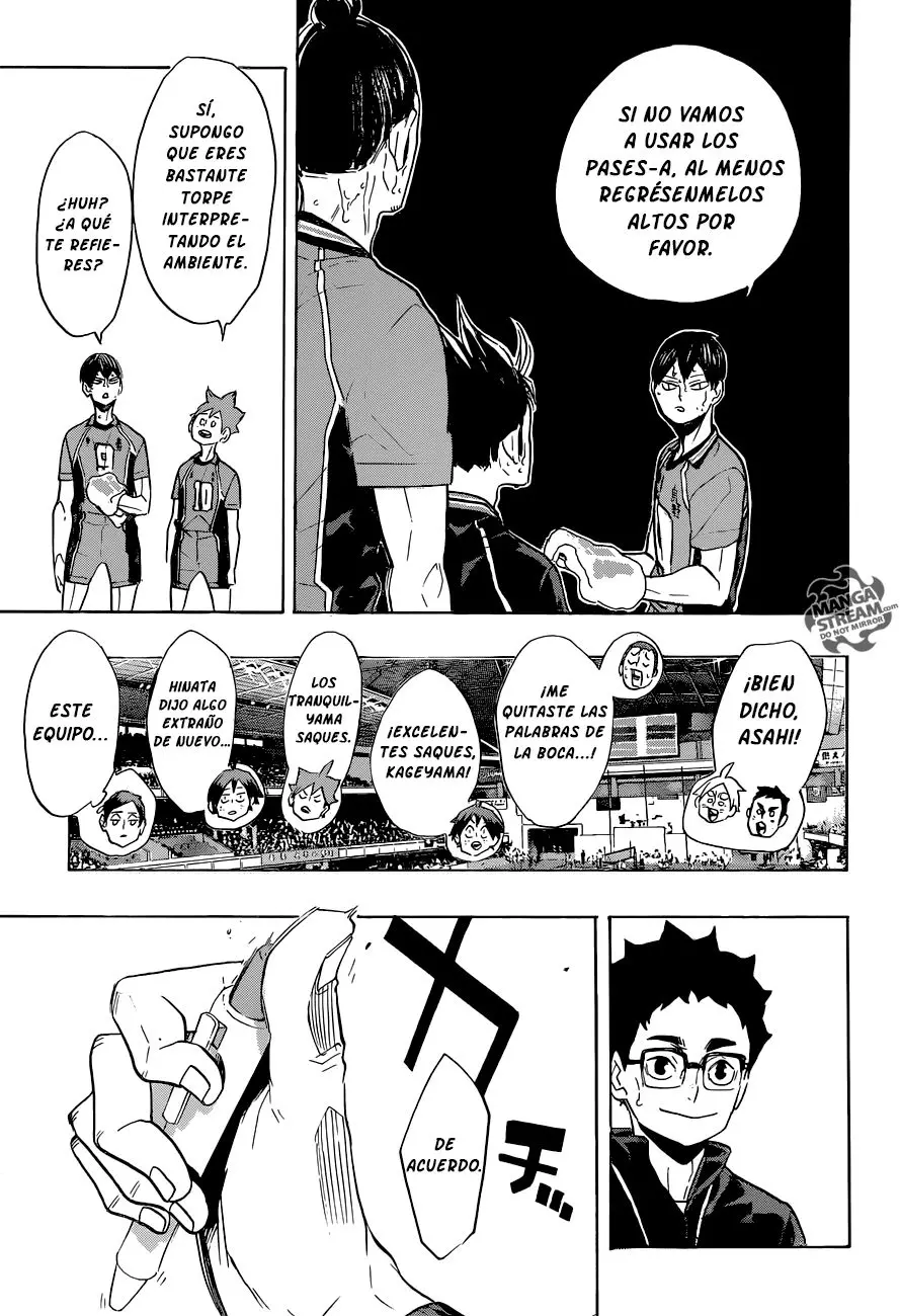 Haikyu!! capítulo 275, página 17