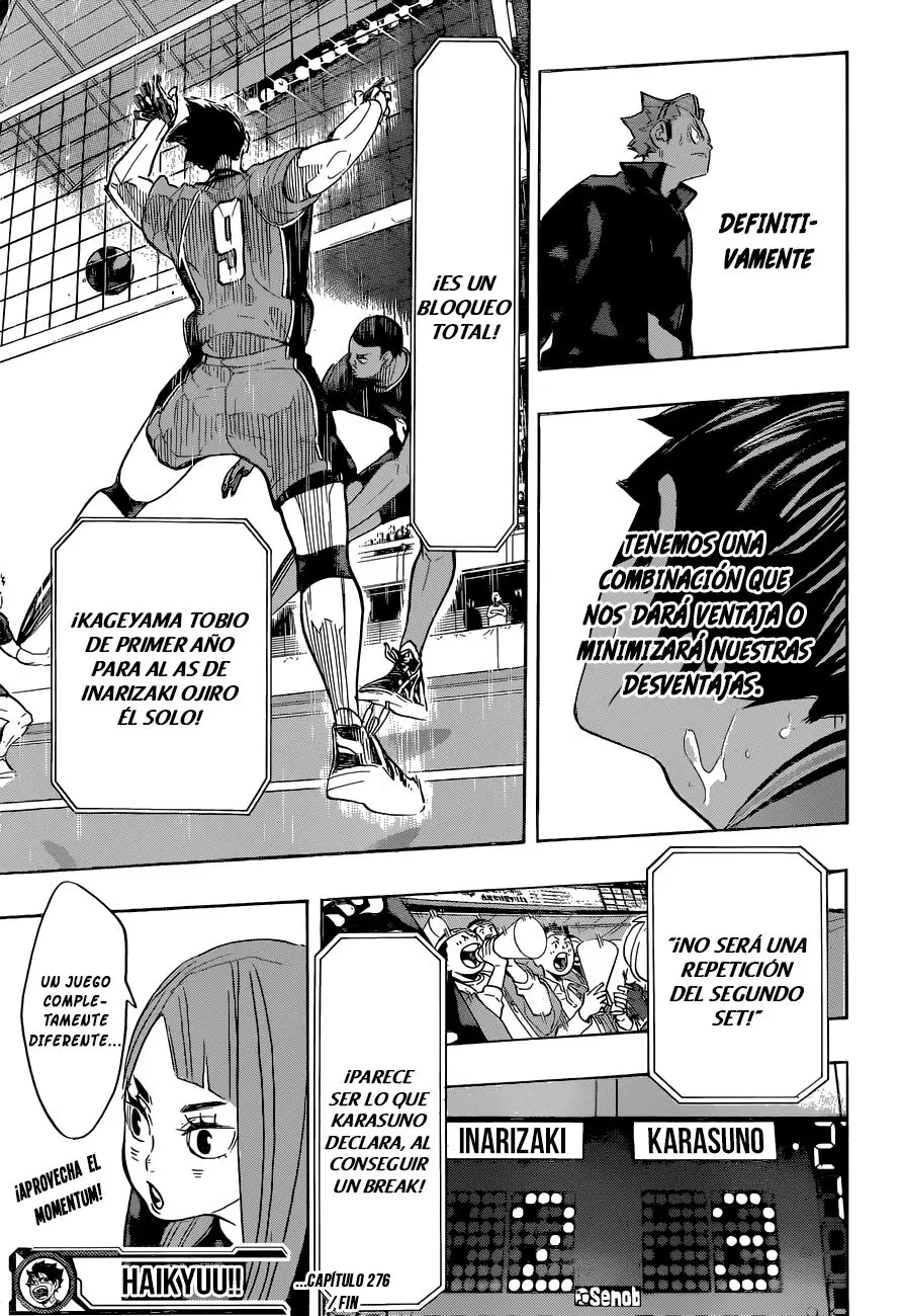 Haikyu!! capítulo 276, página 20