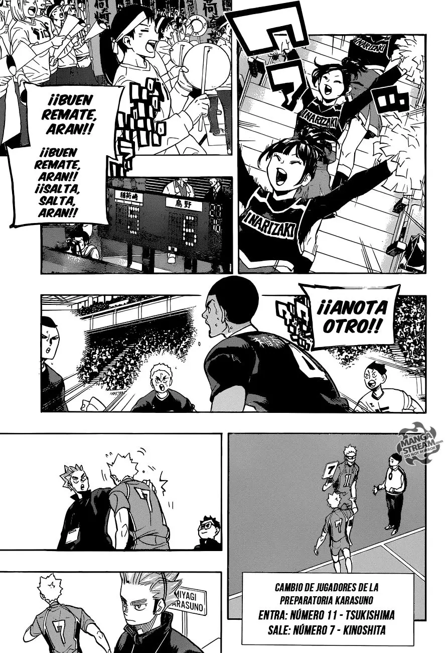 Haikyu!! capítulo 277, página 18