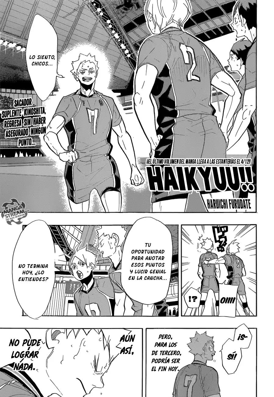 Haikyu!! capítulo 278, página 2