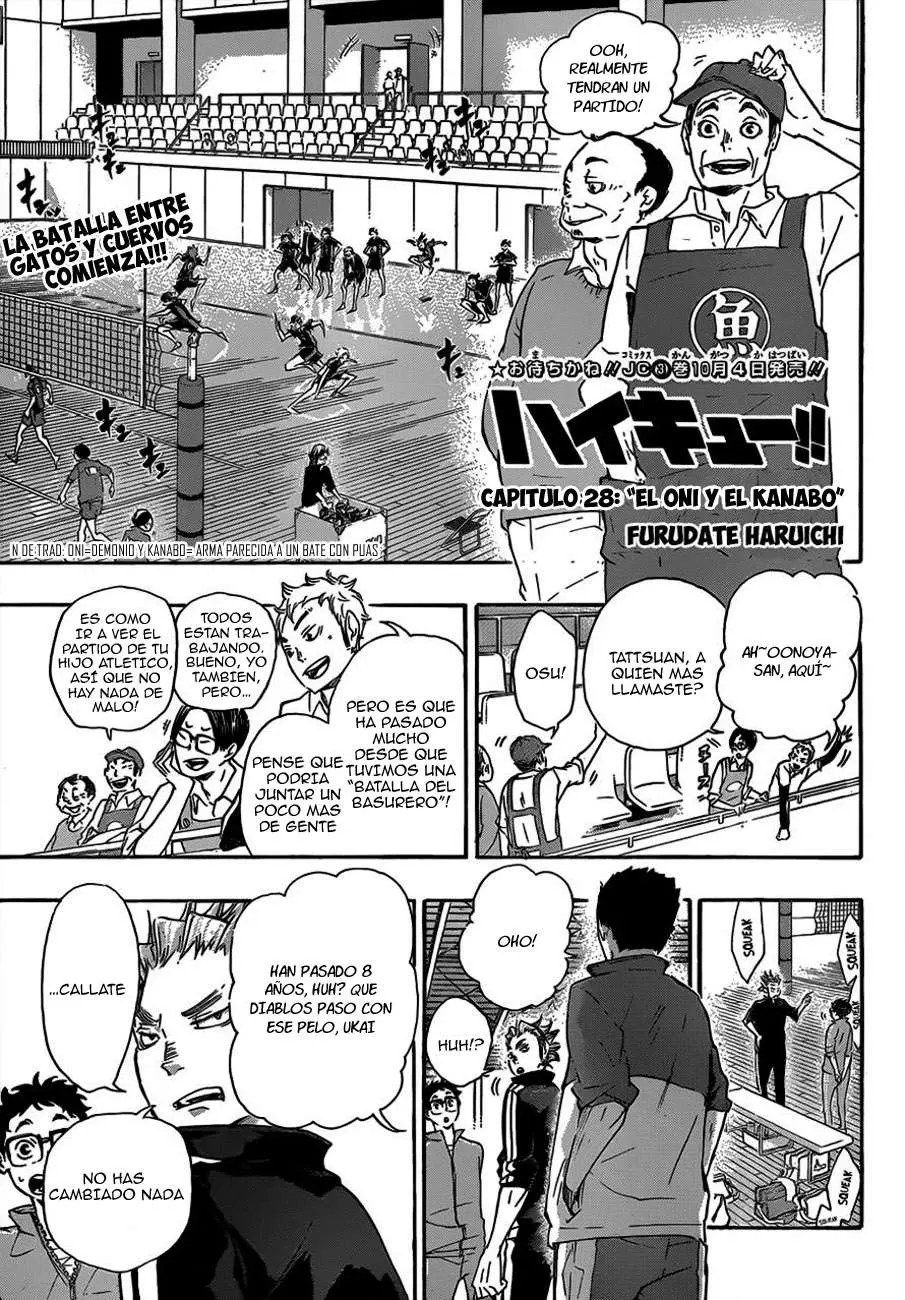 Haikyu!! capítulo 28, página 2