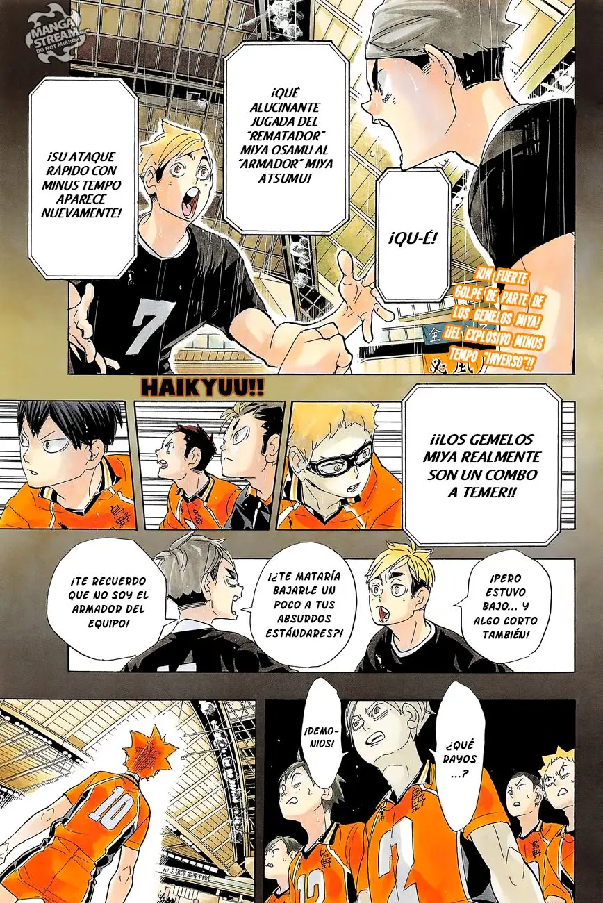 Haikyu!! capítulo 281, página 3
