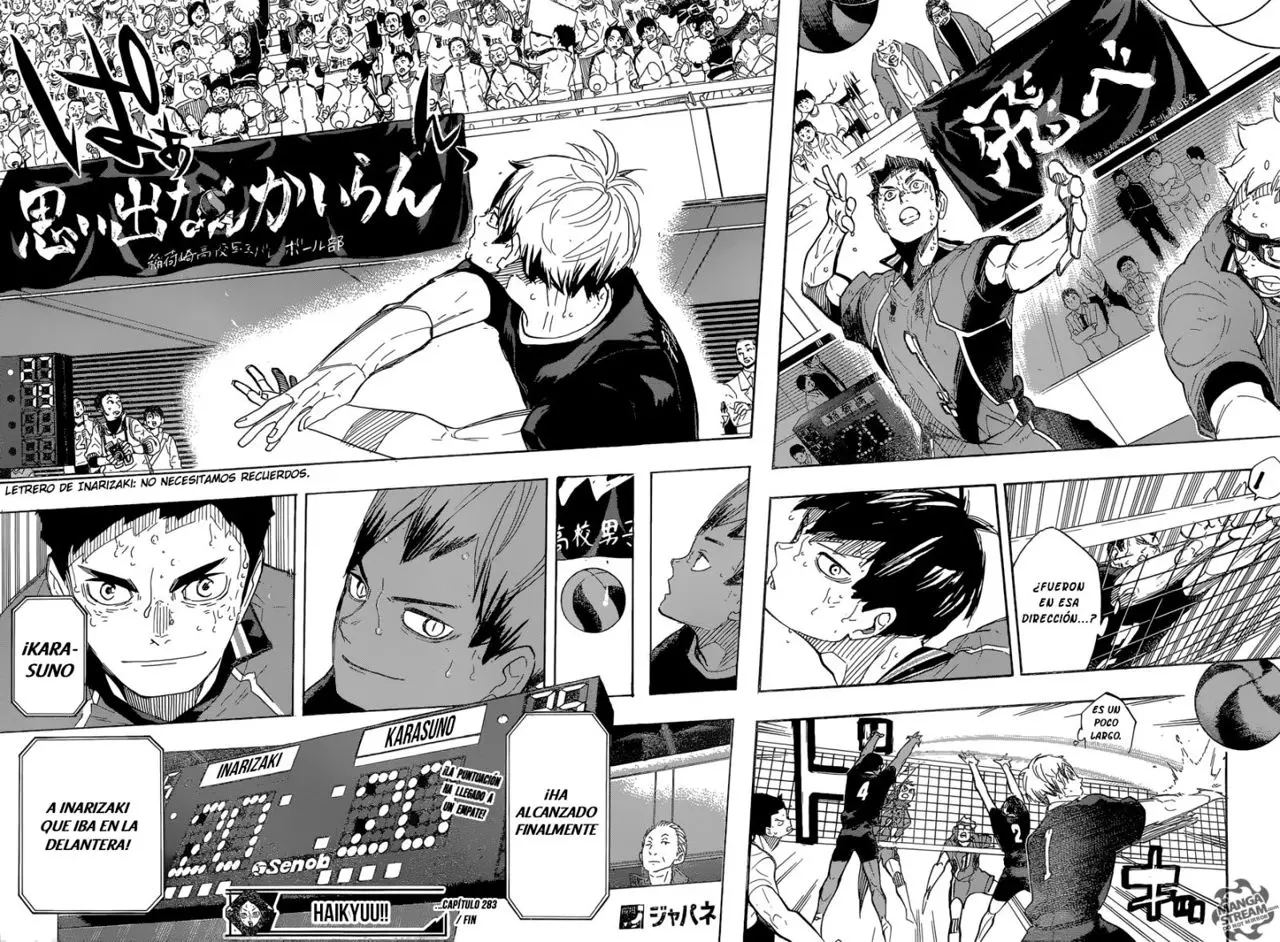 Haikyu!! capítulo 283, página 19