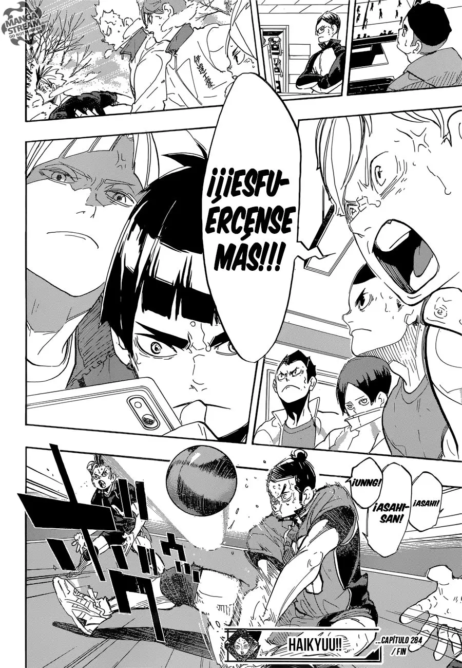 Haikyu!! capítulo 284, página 17