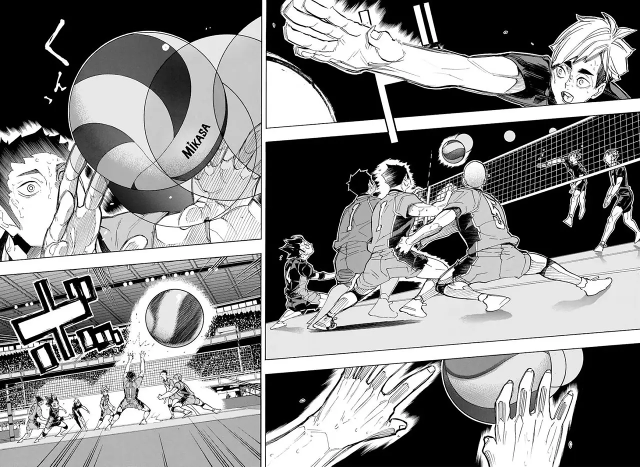 Haikyu!! capítulo 287, página 3