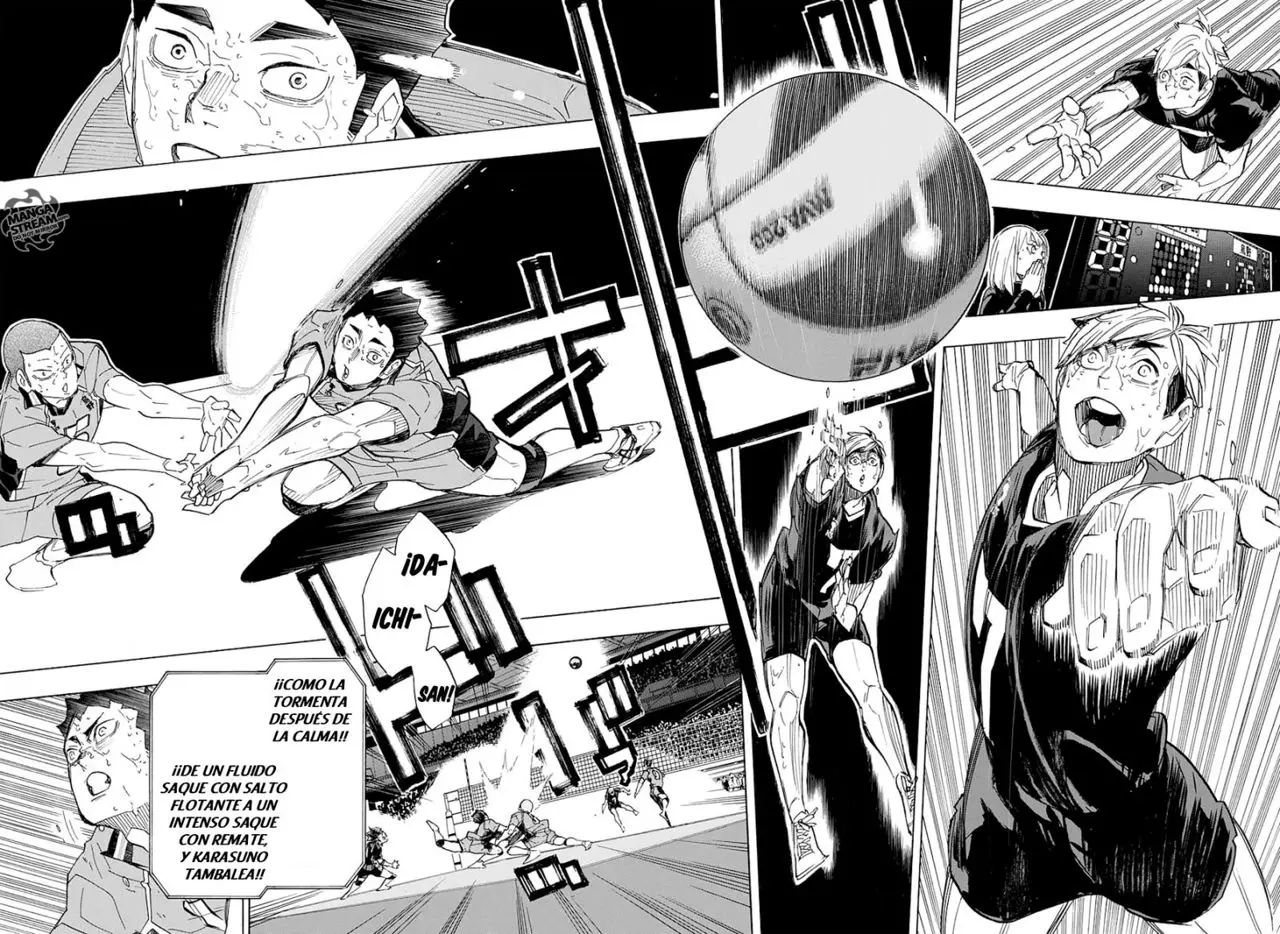 Haikyu!! capítulo 287, página 8