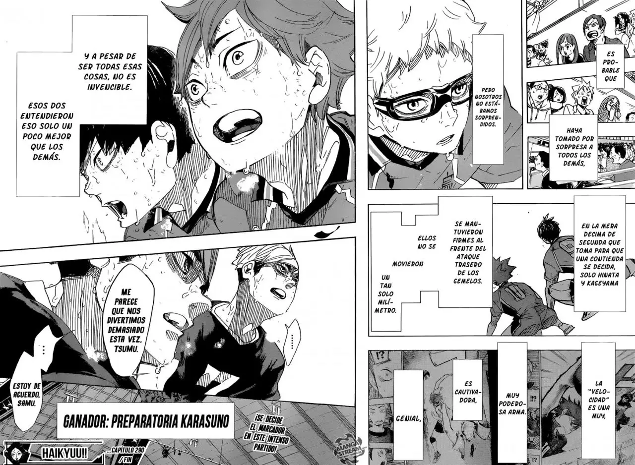 Haikyu!! capítulo 290, página 15