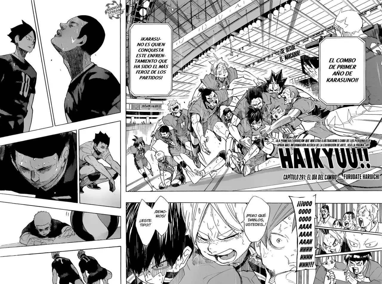 Haikyu!! capítulo 291, página 3
