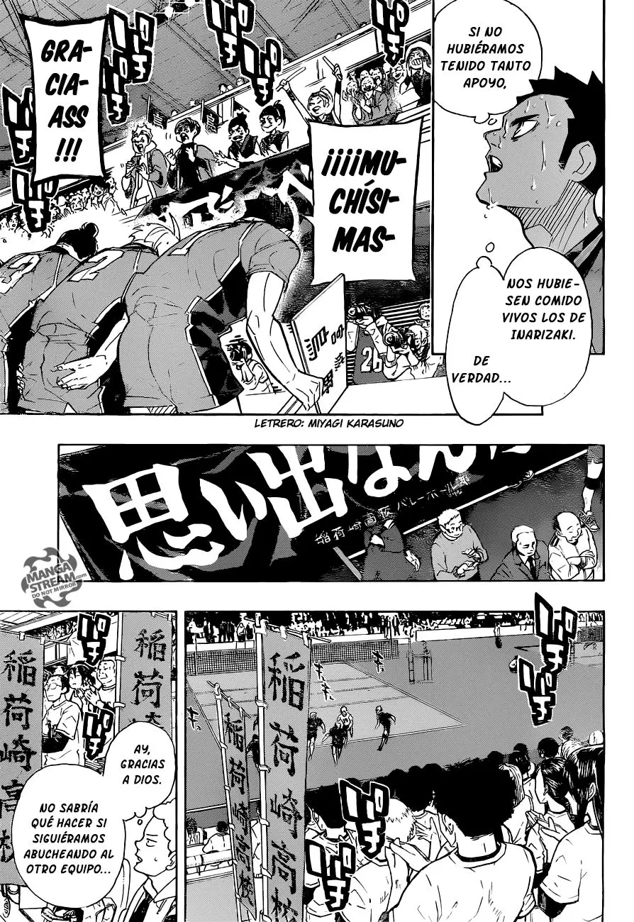 Haikyu!! capítulo 291, página 9