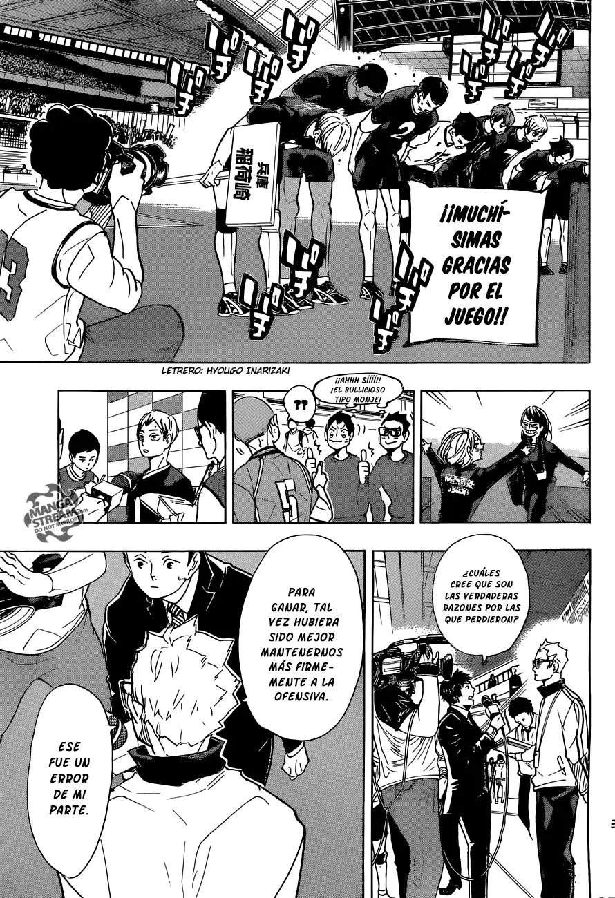Haikyu!! capítulo 291, página 11