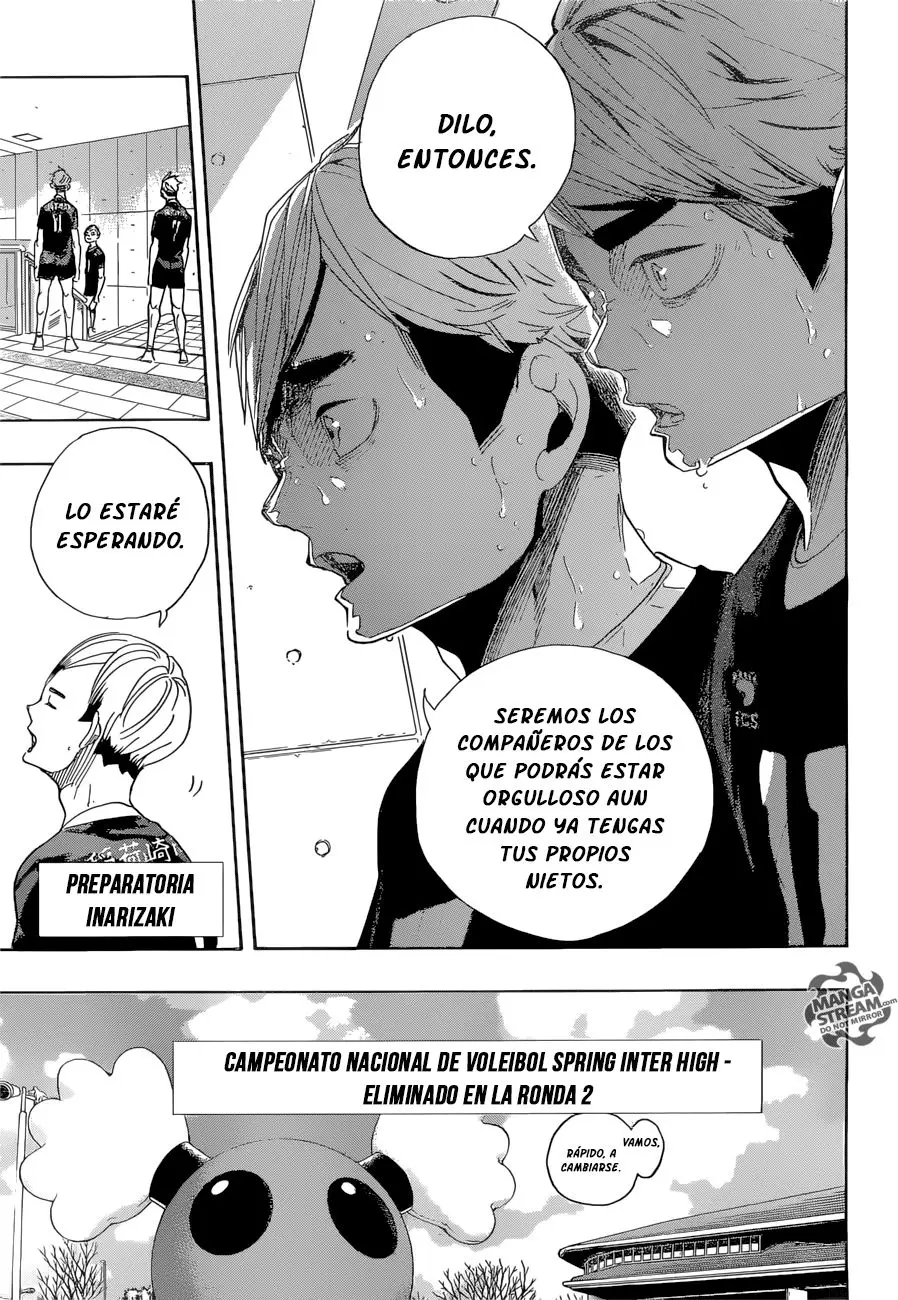 Haikyu!! capítulo 291, página 17