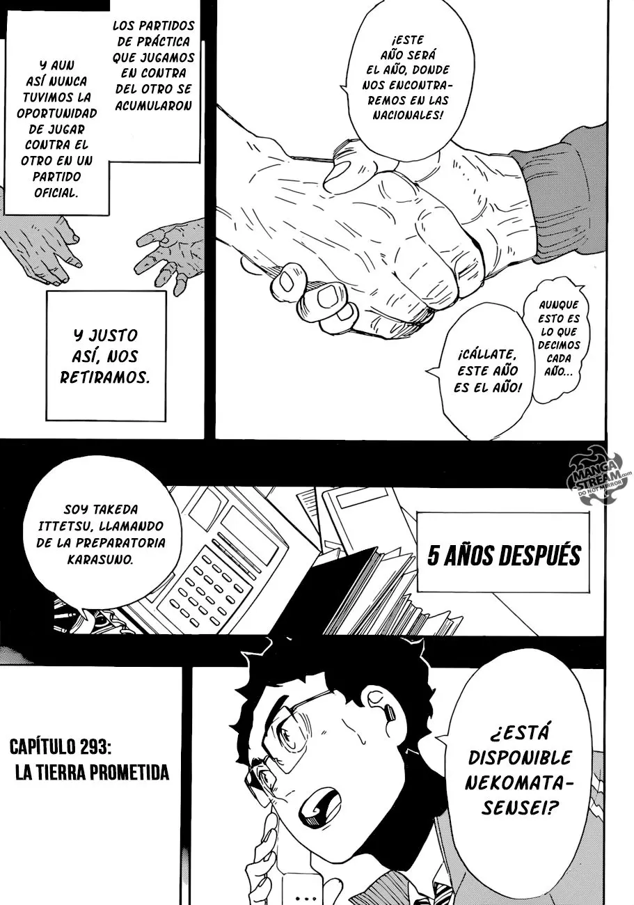 Haikyu!! capítulo 293, página 8